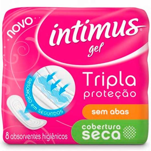 Absorvente Intimus gel normal cobertura seca sem abas 8 unidades - Imagem em destaque