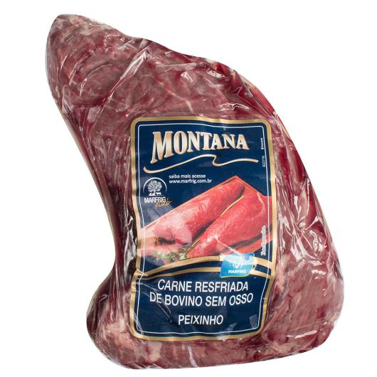 Carne resfriana bovina Peixinho sem osso Montana 900g - Imagem em destaque