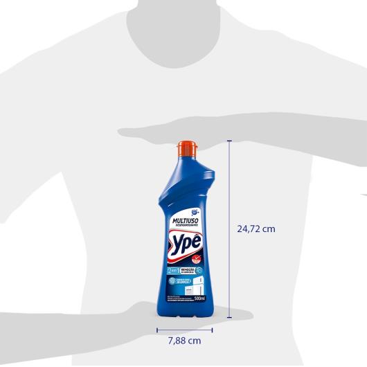 Multiuso Ypê Premium Clássico Azul Ação Desengordurante 500ml - Imagem em destaque