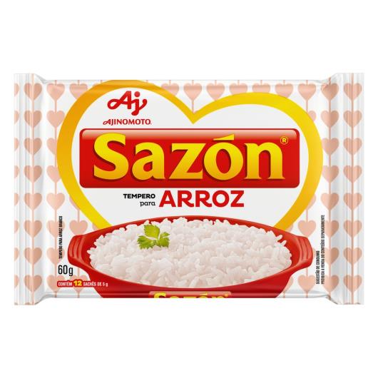 Tempero para Arroz Sazón Pacote 60g 12 Unidades - Imagem em destaque