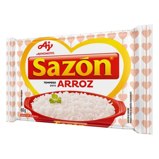 Tempero para Arroz Sazón Pacote 60g 12 Unidades - Imagem em destaque