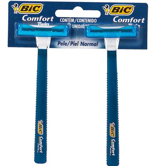 Aparelho Bic Comfort pele normal com 2 unidades - Imagem em destaque