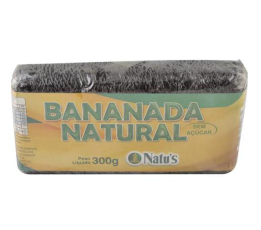 Bananada Natural sem açúcar Natu's 300g - Imagem em destaque