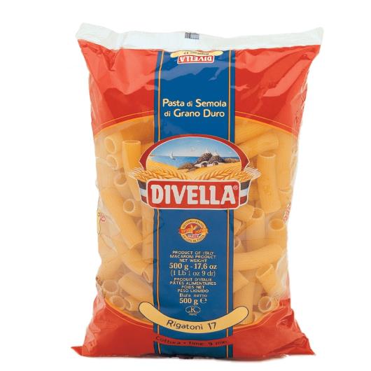 Macarrão rigatoni nº 17 Divella 500g - Imagem em destaque