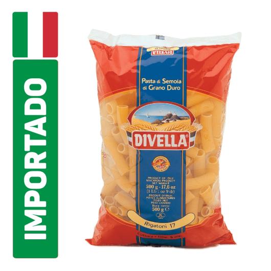 Macarrão rigatoni nº 17 Divella 500g - Imagem em destaque