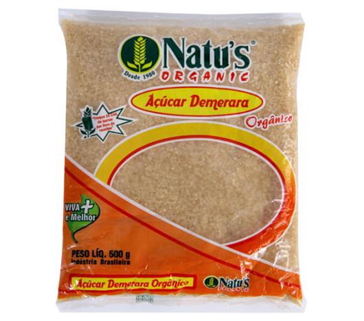 Açúcar Cristal Organico Granu. Natu's 500g - Imagem em destaque