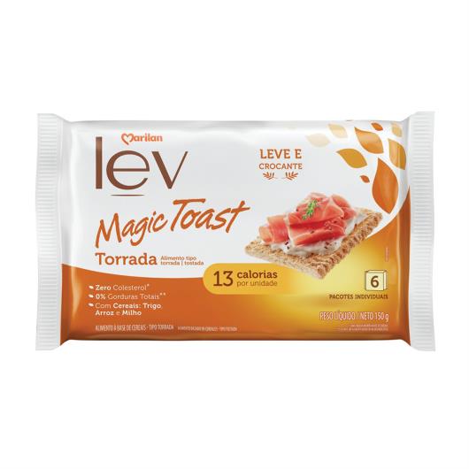 Torrada Marilan Lev Magic Toast Pacote 150g - Imagem em destaque