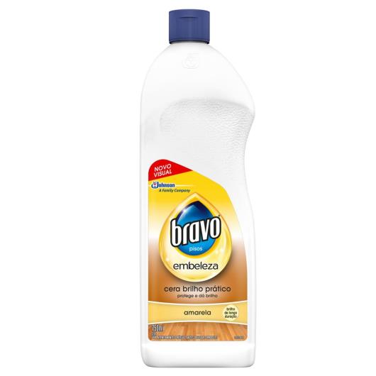 Cera Amarela Bravo Classic Brilho Natural 750ml - Imagem em destaque