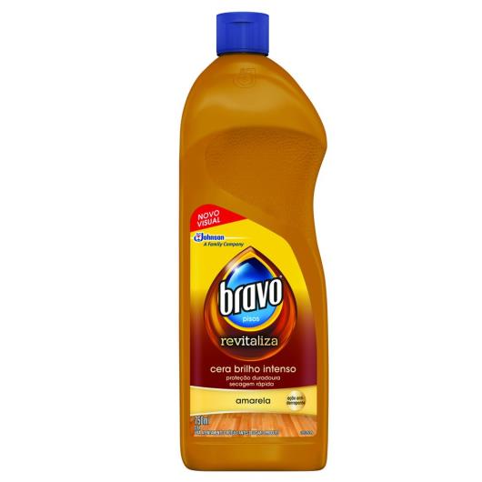 Cera BRAVO Flash Amarelo 750ml - Imagem em destaque