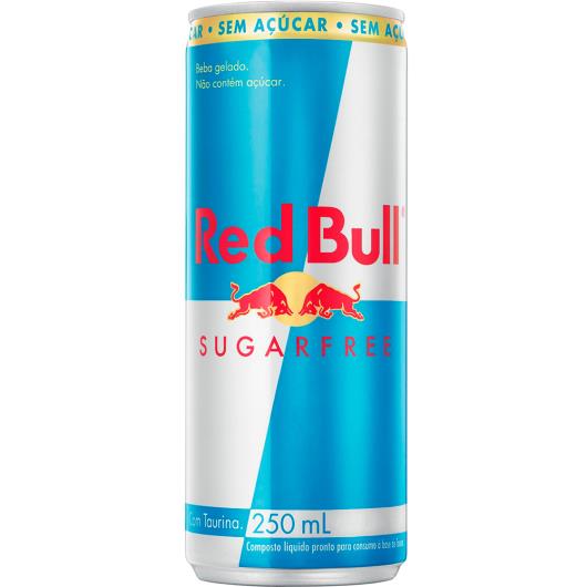 Energético Red Bull Energy Drink Sem Açúcar 250 ml - Imagem em destaque