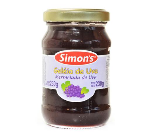 Geleia Simon's sabor uva 230g - Imagem em destaque