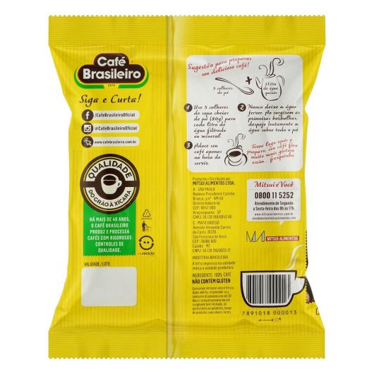 Café Brasileiro Almofada Tradicional 250g - Imagem em destaque