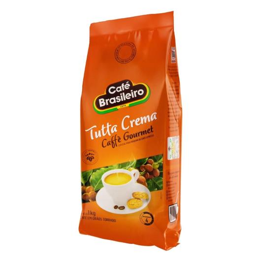 Café Brasileiro Grãos torrados Tutta Crema 1kg - Imagem em destaque