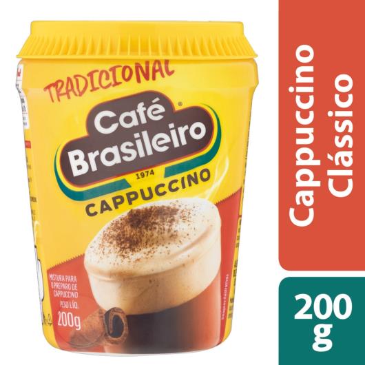 Cappuccino Café Brasileiro Tradicional 200g - Imagem em destaque