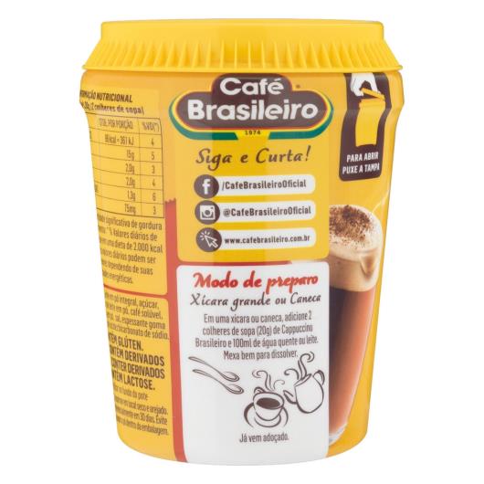 Cappuccino Café Brasileiro Tradicional 200g - Imagem em destaque