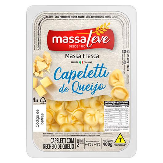 Capeletti Massa Leve queijo 400g - Imagem em destaque