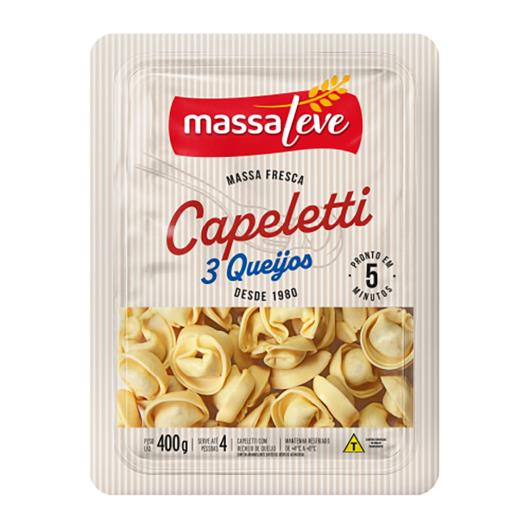 Capeletti 3 Queijos Massa Leve 400g - Imagem em destaque