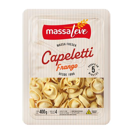 Capeletti Frango Massa Leve 400g - Imagem em destaque
