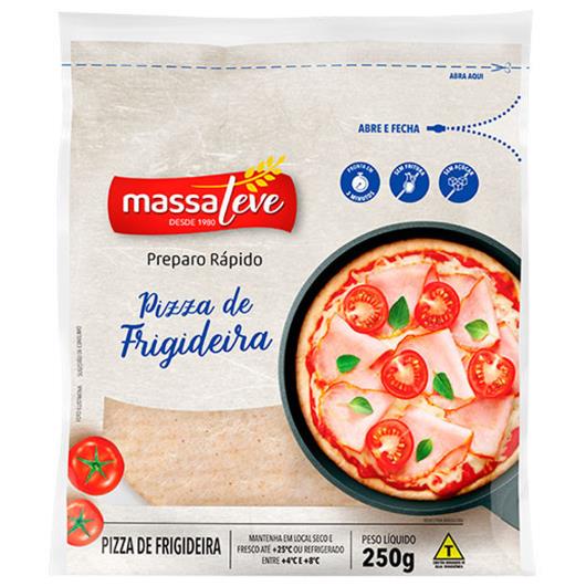 Massa para pizza frigideira 10 unidades Massa Leve 250g - Imagem em destaque