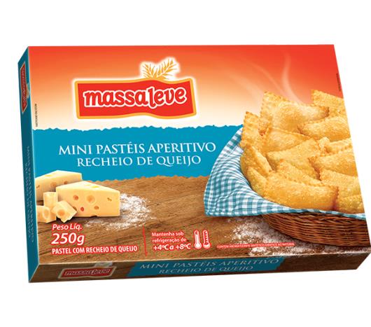 Pastel Massa Leve de queijo com 36 unidades 250g - Imagem em destaque