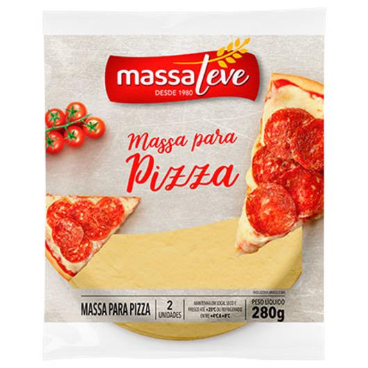 Massa Massa Leve de pizza média com 2 unidades 280g - Imagem em destaque