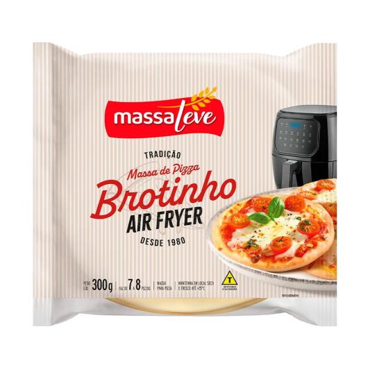 Massa para pizza fresca brotinho Massa Leve 300g - Imagem em destaque