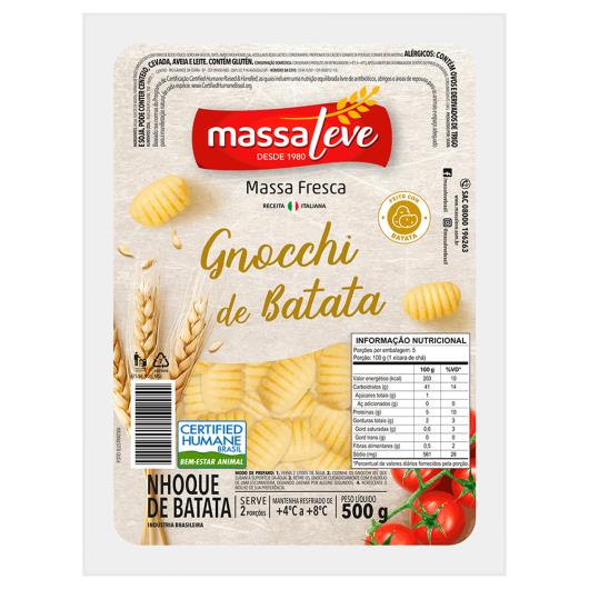 Gnocchi de Batata Massa Leve 500g - Imagem em destaque