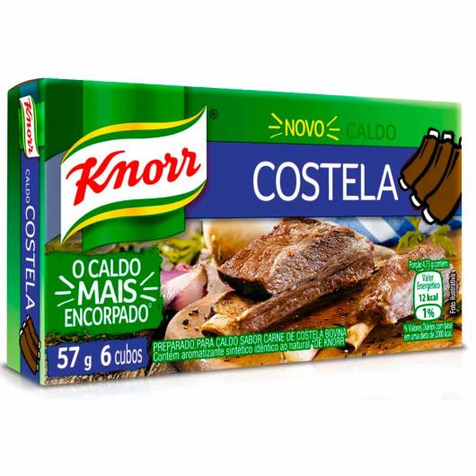 Caldo Knorr costela 6 cubos 57g - Imagem em destaque