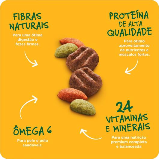 Alimento para Cães Adultos Raças Médias e Grandes Carne e Vegetais Pedigree 3kg - Imagem em destaque