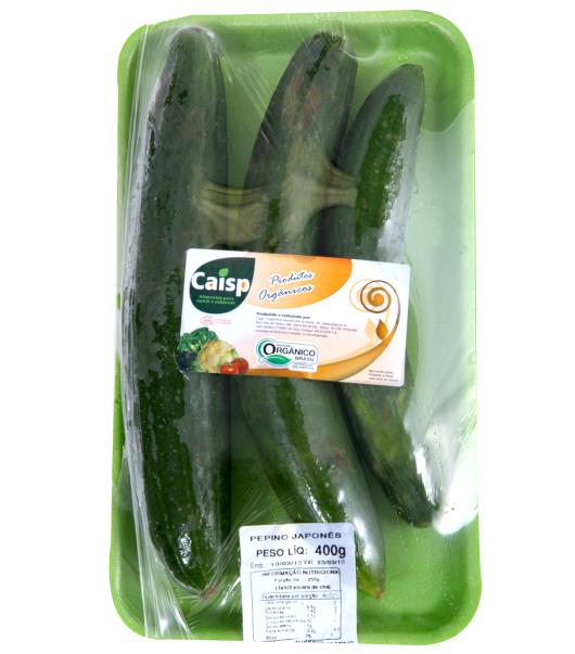 Pepino japonês orgânico Caisp 400 g - Imagem em destaque