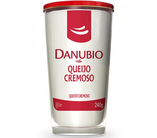 Queijo Danubio cremoso tradicional em copo 240g - Imagem em destaque