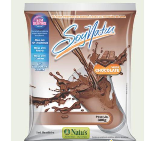 Leite de soja Soy Natu's chocolate 300 g - Imagem em destaque