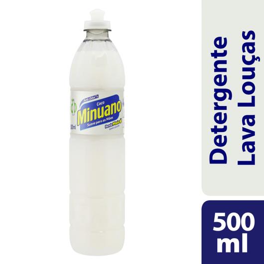 Lava-Louças Líquido Coco Minuano Squeeze 500ml - Imagem em destaque