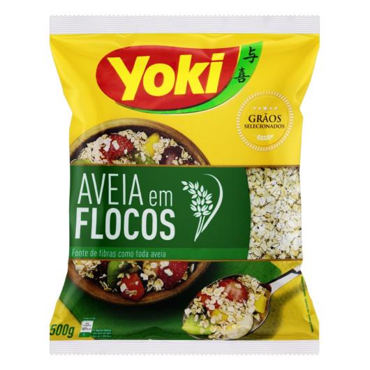 Aveia em Flocos Yoki Pacote 500g Embalagem Econômica - Imagem em destaque