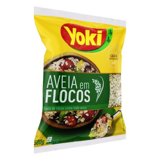 Aveia em Flocos Yoki Pacote 500g Embalagem Econômica - Imagem em destaque