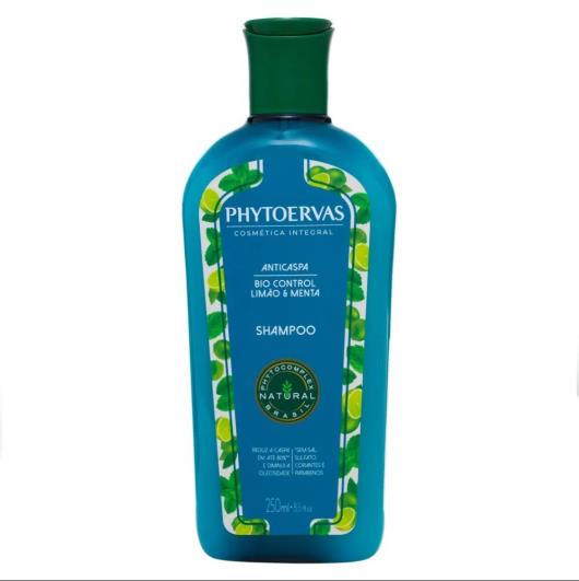 Shampoo Anticaspa Limão e Menta Phytoervas 250ml - Imagem em destaque