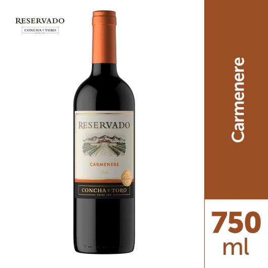 Vinho Chileno Concha Y Toro Reservado Carmenere com 750ML - Imagem em destaque