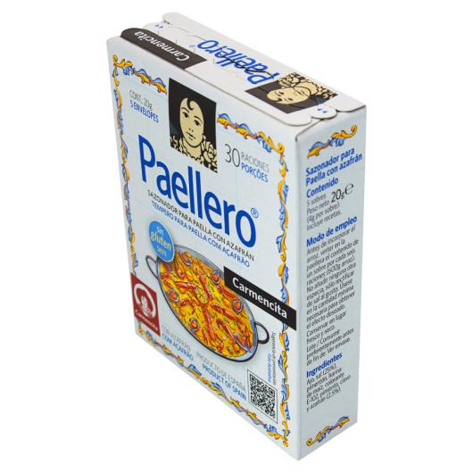 Tempero para Paella com Açafrão Carmencita Paellero 20g - Imagem em destaque