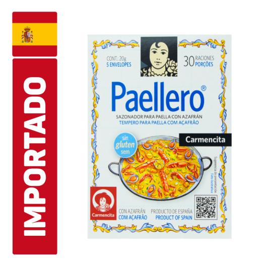 Tempero para Paella com Açafrão Carmencita Paellero 20g - Imagem em destaque