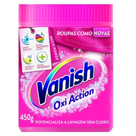 Tira Manchas em Pó Vanish Multi Power Oxi Action 450g para roupas coloridas - Imagem em destaque