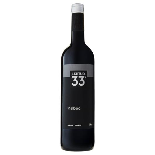 Vinho Argentino Malbec Latitud 33º 750ml - Imagem em destaque