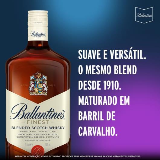 Whisky Ballantine's Finest Blended Escocês 750ml - Imagem em destaque