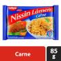 Macarrão Instantâneo Lámen Carne Nissin Miojo Pacote 85g