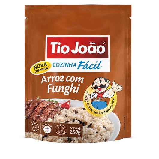 Arroz Tio João cozinha fácil com funghi 250g - Imagem em destaque