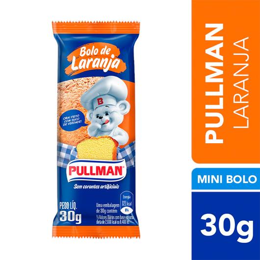 Bolo Pullman laranja 30g - Imagem em destaque