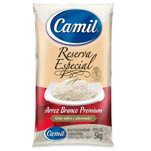 Arroz Camil reserva especial tipo1 5 kg - Imagem em destaque