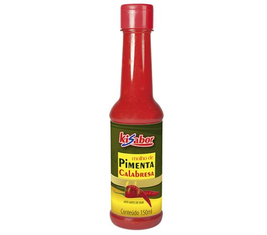 Molho de pimenta calabresa Kisabor 150ml - Imagem em destaque