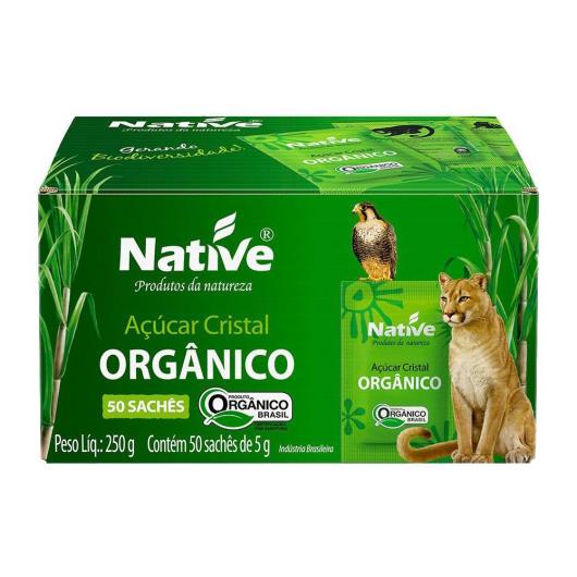 Açúcar Native cristal orgânico 50x5g - Imagem em destaque