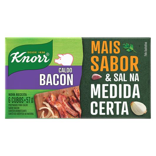 Caldo Knorr Bacon e louro 6 cubos 57g - Imagem em destaque