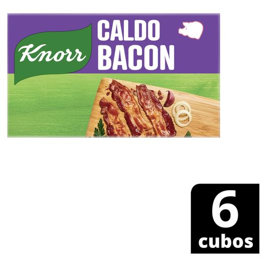 Caldo Knorr Bacon e louro 6 cubos 57g - Imagem em destaque
